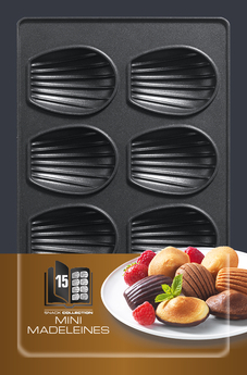 Tefal Snack Collection Accessory Plates - Mini Madeleines XA8015