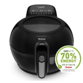 TEFAL Easy Fry Compact EY301840 Digital Health Air Fryer, Black, 0.4kg, 2  Portions EY301840