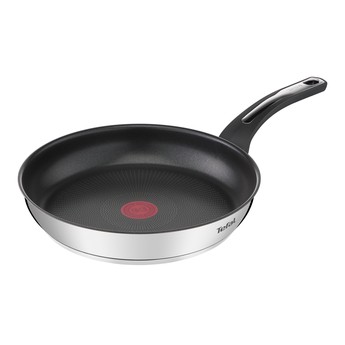 Tefal Emotion Stainless Steel Non-Stick Wok / Stir Frying Pan, 28cm